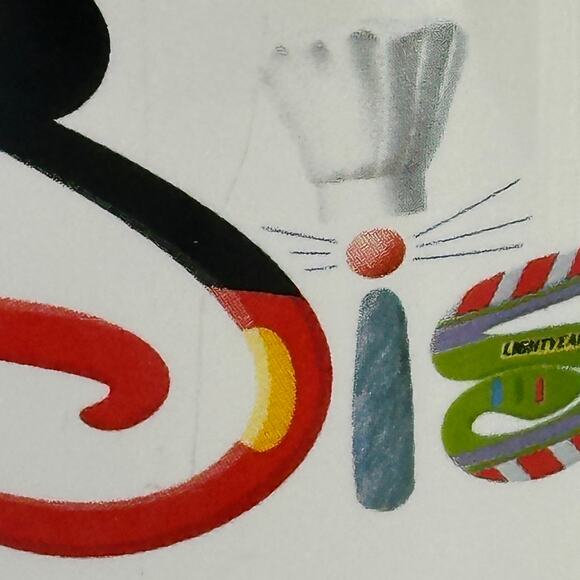 Disneyland Paris Coffee Mug Disney Pixar Mickey Monsters Stitch Nemo Toy Story - Picture 5 of 5